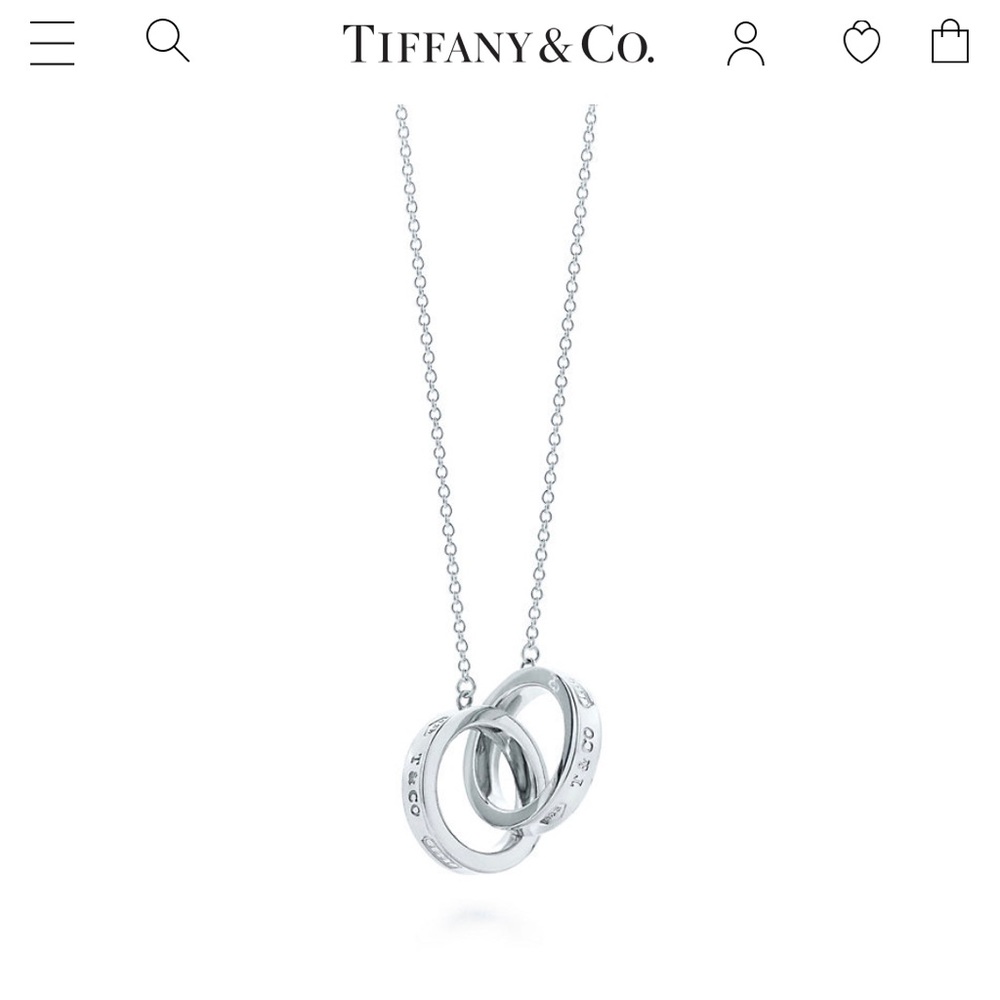 Tiffany and Co Interlocking Circles Pendant
